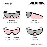 Alpina sports sportbril 5w1ng qv wit - thumbnail