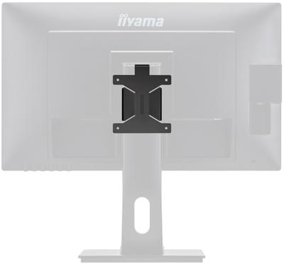 iiyama MD BRPCV04 VESA Mount Kit (Vesa 100) for Mini PC (Thinclient/Zeroclient PCs) - Black