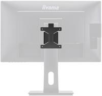 iiyama MD BRPCV04 VESA Mount Kit (Vesa 100) for Mini PC (Thinclient/Zeroclient PCs) - Black - thumbnail
