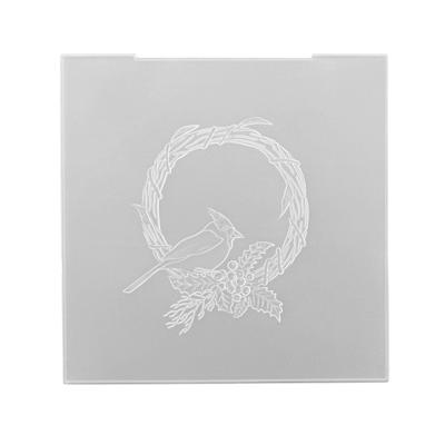 Nellie's Choice • 3d embossing folder kerstvogel 15x15cm