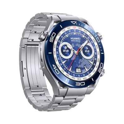 HUAWEI WATCH Ultimate Smartwatch - Zirkonium Behuizing, Saffier Wijzerplaat - Batterij met lange levensduur Fitness Horloge Android en iOS Compatibel - 46 MM Blauw
