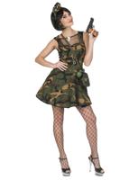 Leger Kostuum Angela - thumbnail