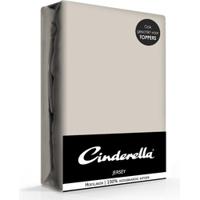 Cinderella hoeslaken jersey 80/90x210/220 - 100x200 taupe - thumbnail