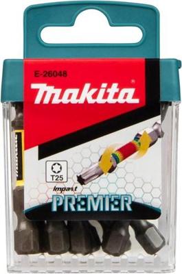 Makita Accessoires slagschroefbits t25x50mm | impact premier | 10 stuks - e-26048 Makita Accessoires slagschroefbits t25x50mm | impact premier | 10 stuks - e-26048