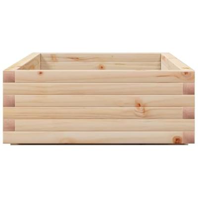 VidaXL Plantenbak 110x60x26,5 cm massief grenenhout