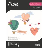 Sizzix • clear stamps a5 set 28pcs up and away by catherine pooler - thumbnail