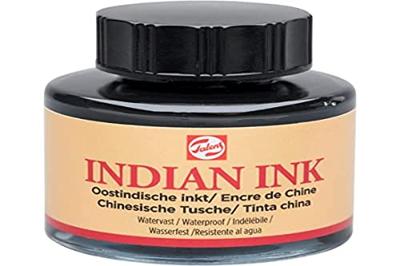 Royal Talens Oostindische Inkt Flacon - 700 Zwart - 30 ml