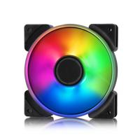 Fractal Design Prisma AL-12 PWM PC-ventilator Zwart, Wit (b x h x d) 120 x 120 x 25 mm - thumbnail