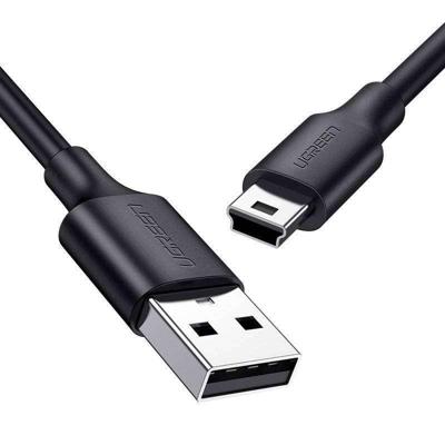 Ugreen USB-kabel - mini USB 480 Mbps 1,5m (zwart)
