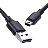 Ugreen USB-kabel - mini USB 480 Mbps 1,5m (zwart) - thumbnail