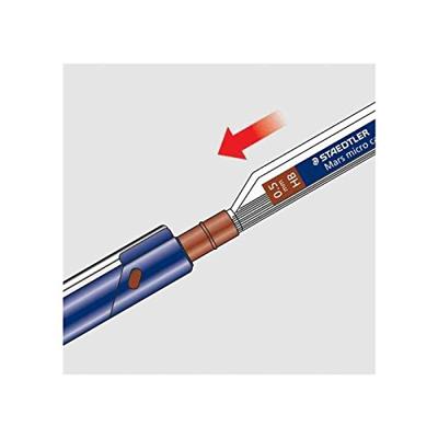 Staedtler Mars micro potloodstiften, 0,5 mm, HB, etui van 12 stuks