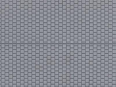 Auhagen 52423 H0, TT Kunststof platen Grijs (l x b) 200 mm x 100 mm Kunststof model