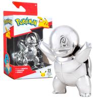Pokemon 25th Anniversary Figure - Silver Squirtle - thumbnail