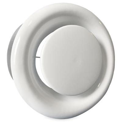 Rooster/ventiel Ø200mm staal - afvoer - met bus Rooster/ventiel Ø200mm staal - afvoer - met bus