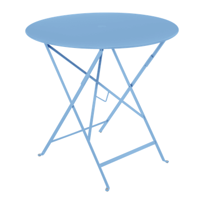 Fermob Bistro tuintafel Ø 77 cm Maya blue
