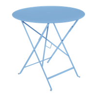 Fermob Bistro tuintafel Ø 77 cm Maya blue - thumbnail