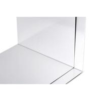 Boekensteun maul 12x12x17.5cm aluminium zilver - thumbnail