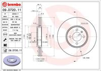 Remschijf 09D72011 - thumbnail