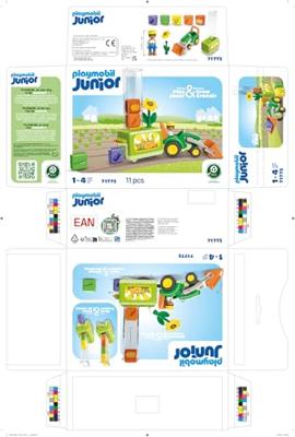 Playset Playmobil Junior 71773 11 Onderdelen