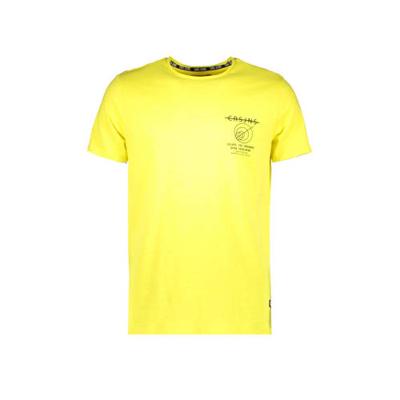 Cars T-shirt Ontario met printopdruk neon geel Cars T-shirt Ontario met printopdruk neon geel