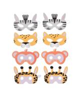 HEMA Papieren Maskers - 8 Stuks - thumbnail