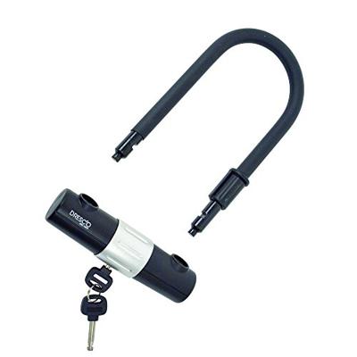 Dresco u slot 18 x 26 cm RVS/polyester zwart/zilver 4 delig