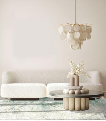 Jackie And The Fish - Vloerkleed Nautilus Lichen Fossil (outlet) - 170x240 cm Jackie And The Fish - Vloerkleed Nautilus Lichen Fossil (outlet) - 170x240 cm