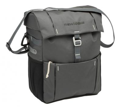 Newlooxs vigo enkele tas 18,5l afneembaar grijs Newlooxs vigo enkele tas 18,5l afneembaar grijs