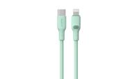 Havit CB6281 - USB Type C naar Lightning-kabel, 1 m (groen) - thumbnail