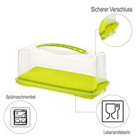 Rotho cakedoos fresh lime groen - thumbnail