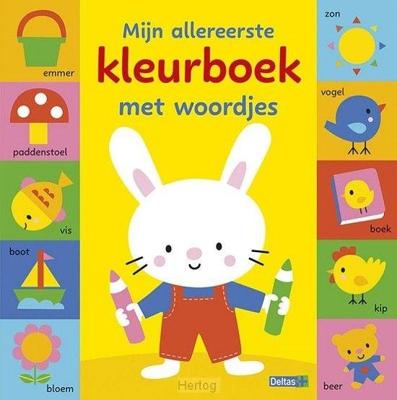 Mijn allereerste kleurboek met woordjes spelen en leren met Billi