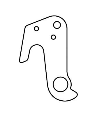 Union derailleurpad gh-149 met schroefset m3x1.0 - thumbnail