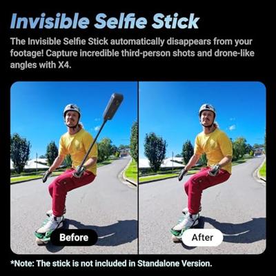 Insta360 X4 Standard bundel zwart - thumbnail
