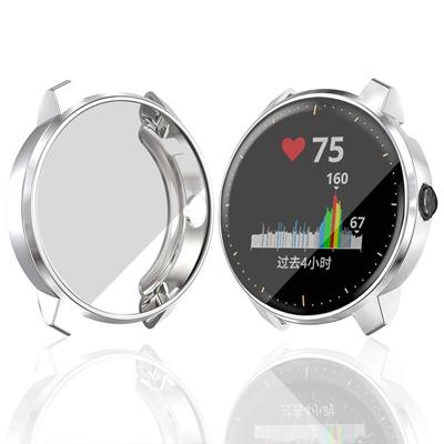 Voor Garmin VivoActive 3 Music version TPU beschermhoes (zilver)