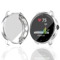 Voor Garmin VivoActive 3 Music version TPU beschermhoes (zilver) - thumbnail