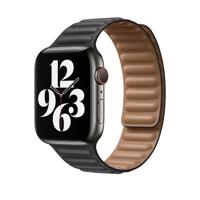 Apple MY9M2ZM/A smartwatch-accessoire Band Zwart Leer - thumbnail
