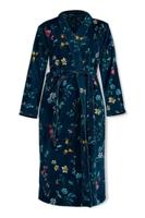 Pip Studio Pip Studio Les Fleurs Badjas - Donkerblauw XS - thumbnail