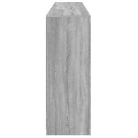 Dressoir met LED-verlichting 181,5x37x100 cm grijs sonoma eiken - thumbnail