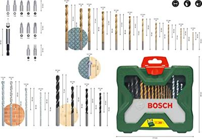 Bosch Accessoires 30-dlg X-line set - 2607019324 - thumbnail