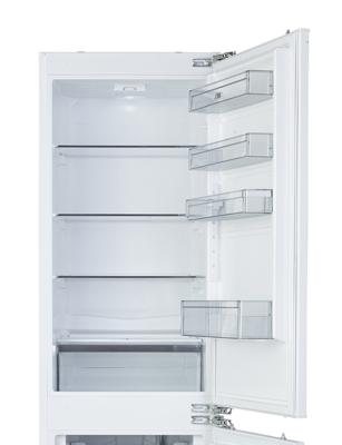 ETNA KCD4178 koel-vriescombinatie Ingebouwd 251 l A+ Wit