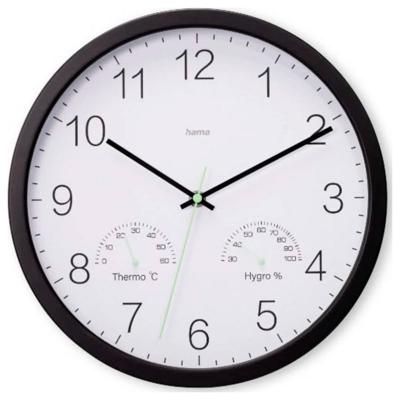 Hama 00185885 Wandklok 30.00 mm x 30.00 mm x 4.00 mm