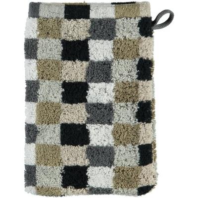 Cawö Cawo Lifestyle Karo Washandje 7047 Kiezelsteen-37 16x22