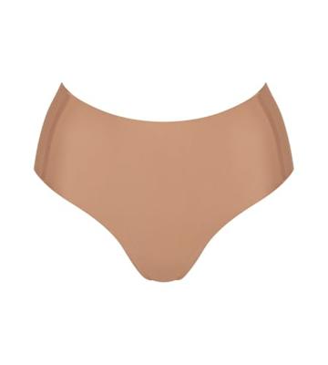 Zero Feel taille slip dames 2.0 - High waist - Hoge naadloze dames onderbroek - Katoenen kruisje - Schijnt niet door - Zwart - Huidskleur - Donkerblauw