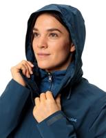 Vaude Rosemoor II 3 in 1 jas Dames Dark Sea 36 - thumbnail