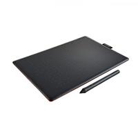 Wacom One medium Grafisch tablet Kabelgebonden Zwart, Rood - thumbnail