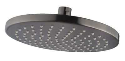 Xellanz Caral hoofddouche rond 20 x 1,2 cm gunmetal