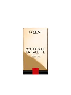 L'oreal Lip Palette Color Riche Red Lip Palette 6 Kleuren