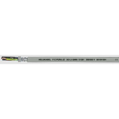 HELU F-C-PURö-JZ Stuurstroomkabel 7 G 1.5 mm² Grijs 21285-1000 1000 m