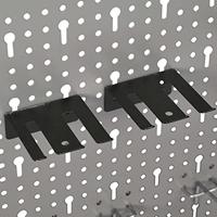 VidaXL Gaatjespaneel wandgemonteerd 3 st 40x58 cm staal - thumbnail