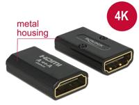 Delock 65659 HDMI Adapter [1x HDMI-bus - 1x HDMI-bus] Zwart - thumbnail